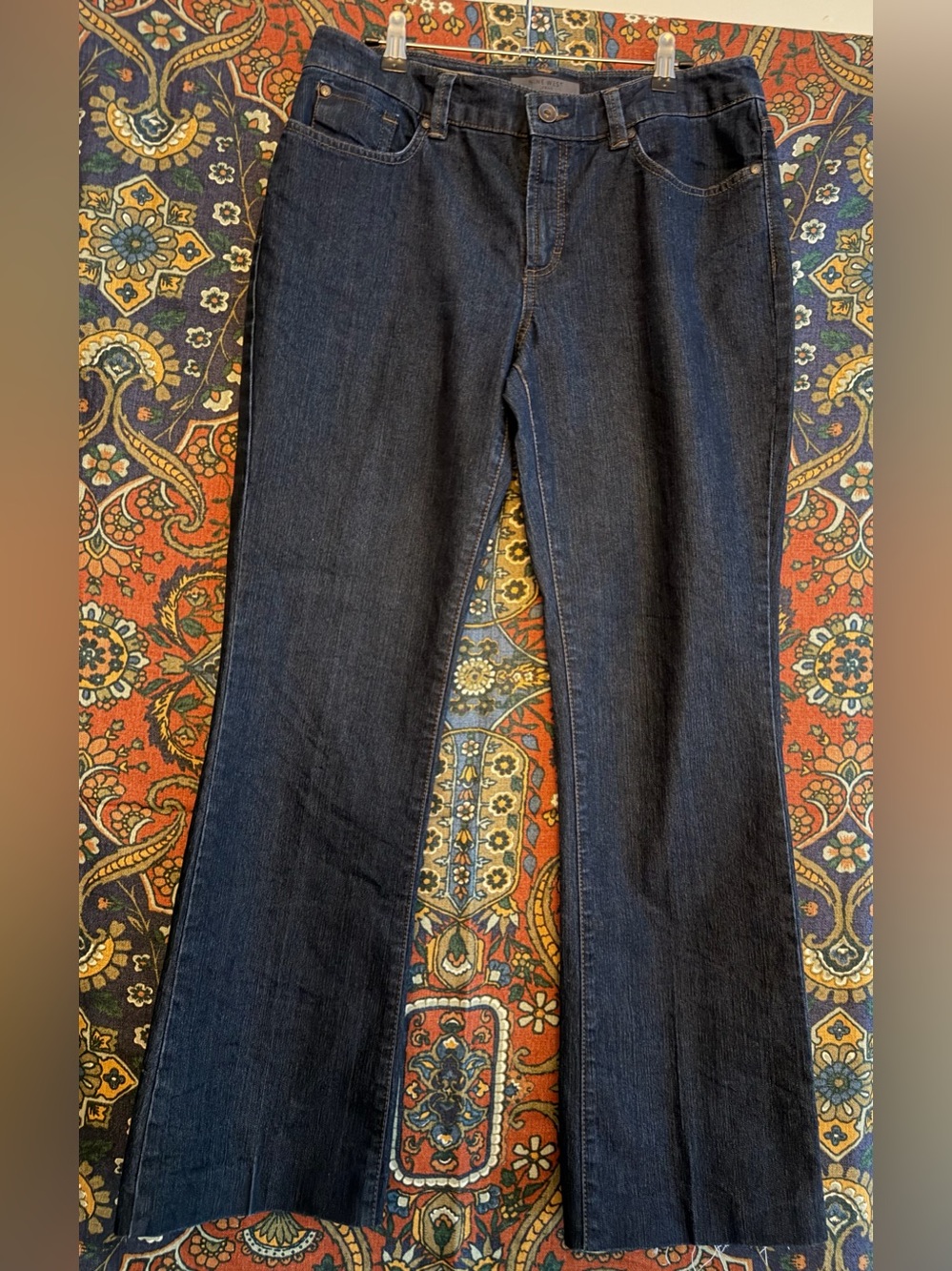 Nine West Dark Blue Flare Jeans